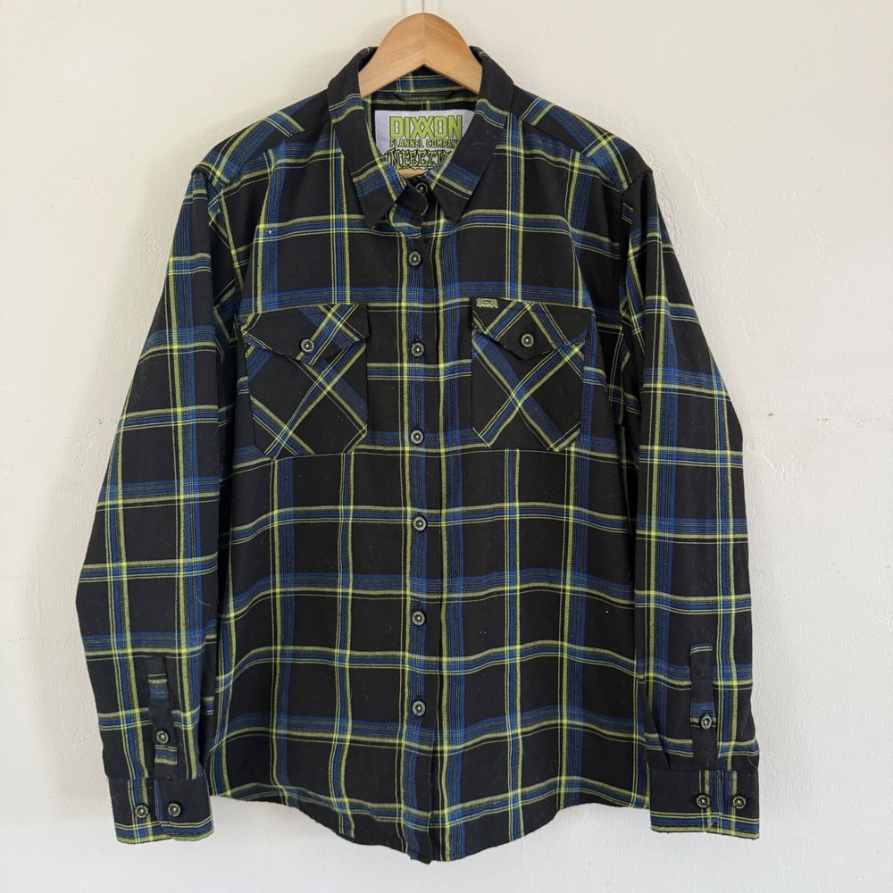 Dixxon Flannel Company Infectious Grooves Plaid Shirt Women's 2XL